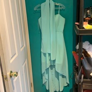Blue ceremony dress